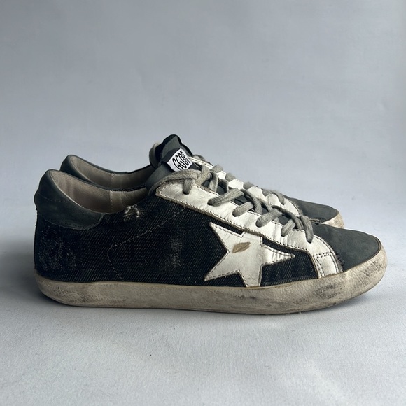 Authentic Golden Goose low top sneakers Size 37 ( 7US) - Picture 7 of 16